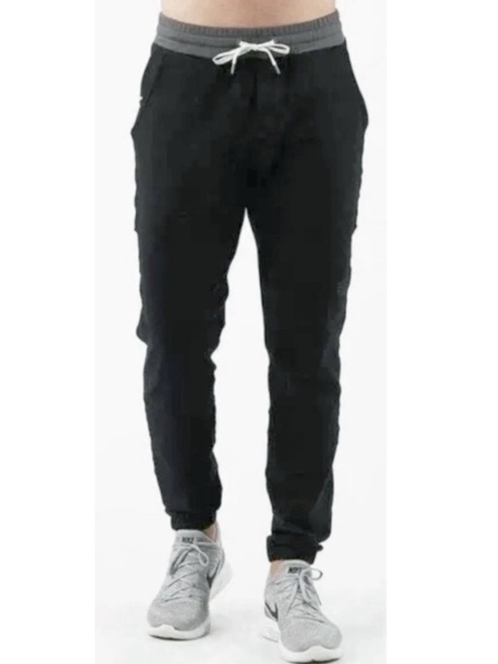 VUORI Men's Balboa Athletic Stretch Jogger Pants Black V406 Activewear